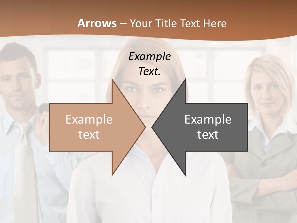 Caucasian Employment  PowerPoint Template
