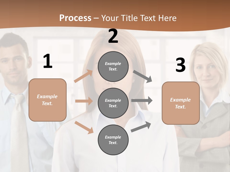 Caucasian Employment  PowerPoint Template