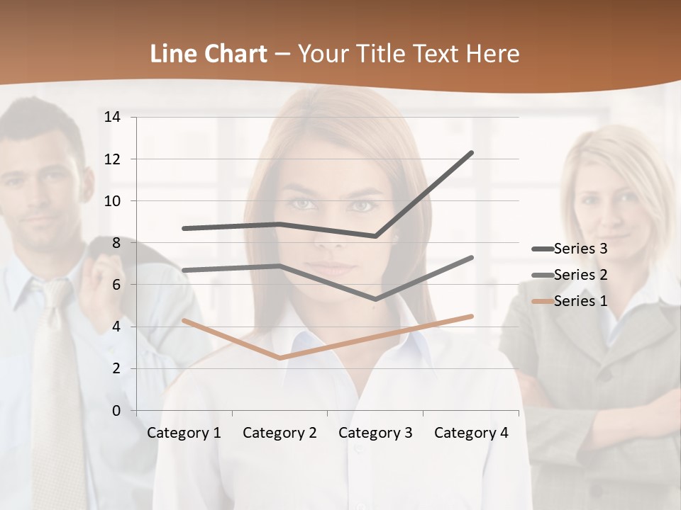 Caucasian Employment  PowerPoint Template