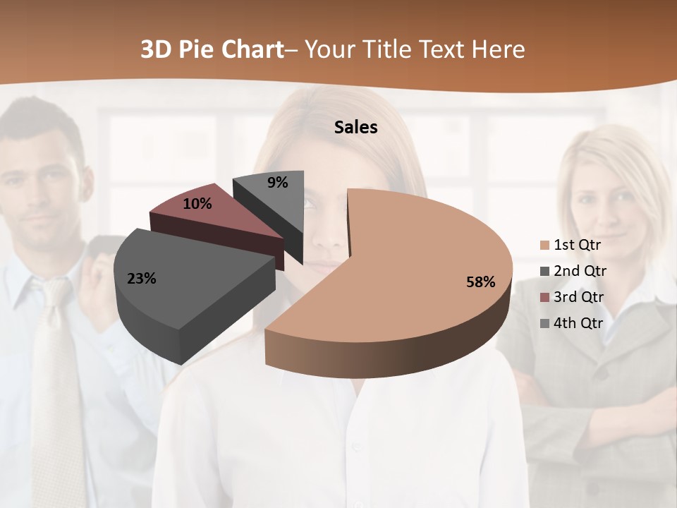 Caucasian Employment  PowerPoint Template