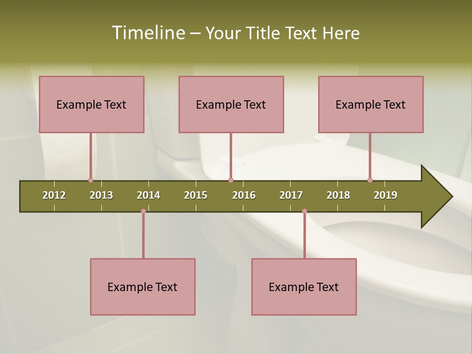 Bowl Bathroom Toilet PowerPoint Template