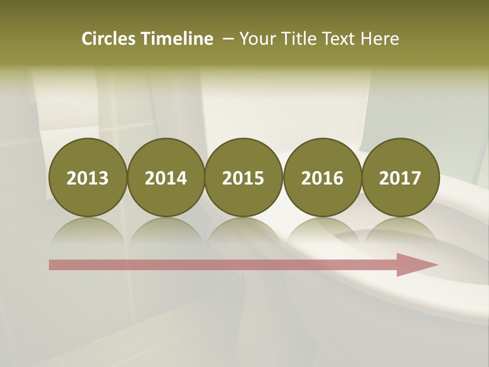 Bowl Bathroom Toilet PowerPoint Template