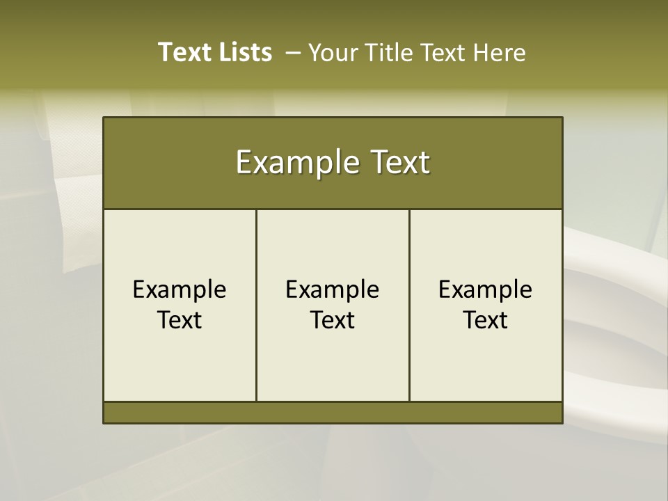 Bowl Bathroom Toilet PowerPoint Template