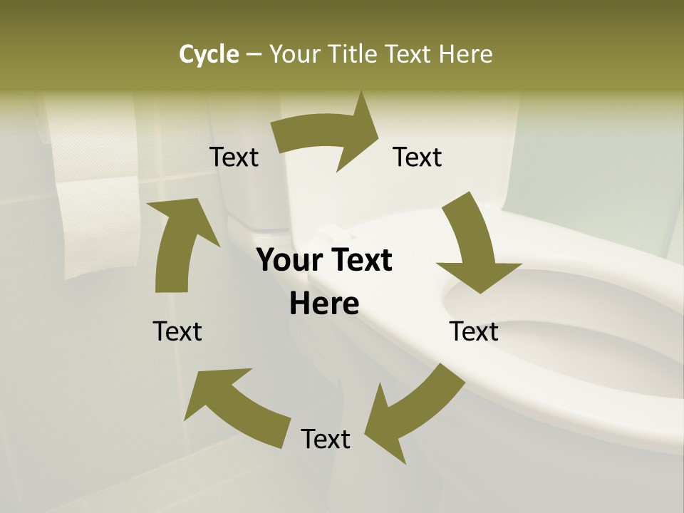 Bowl Bathroom Toilet PowerPoint Template