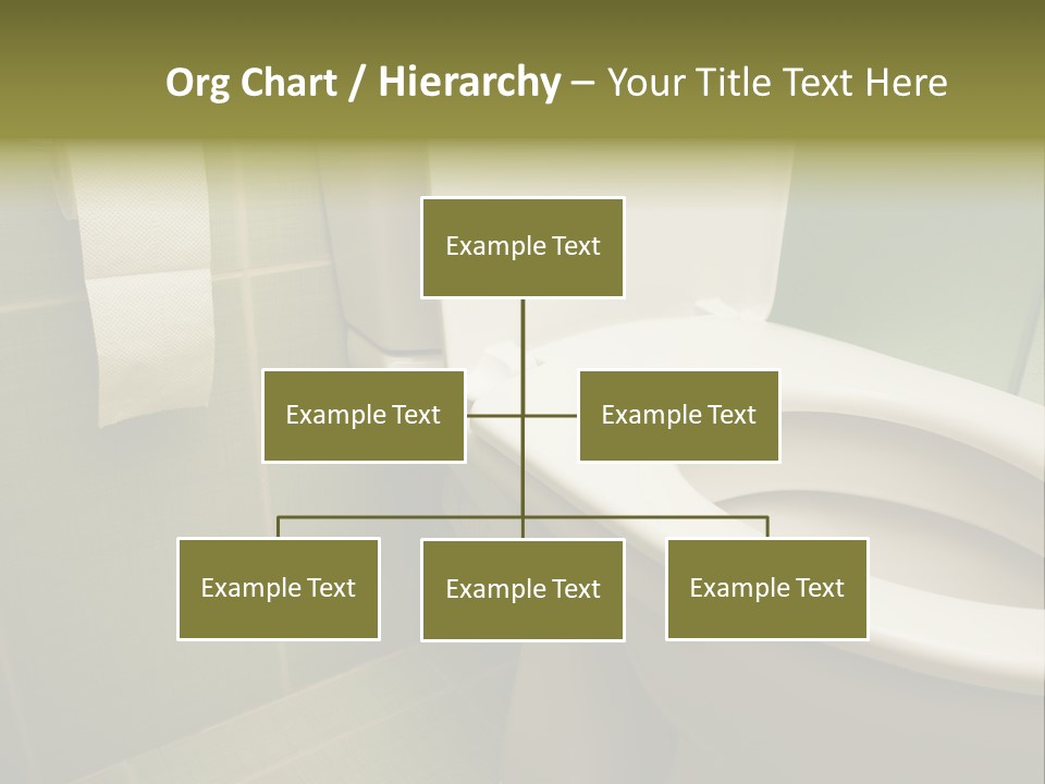Bowl Bathroom Toilet PowerPoint Template