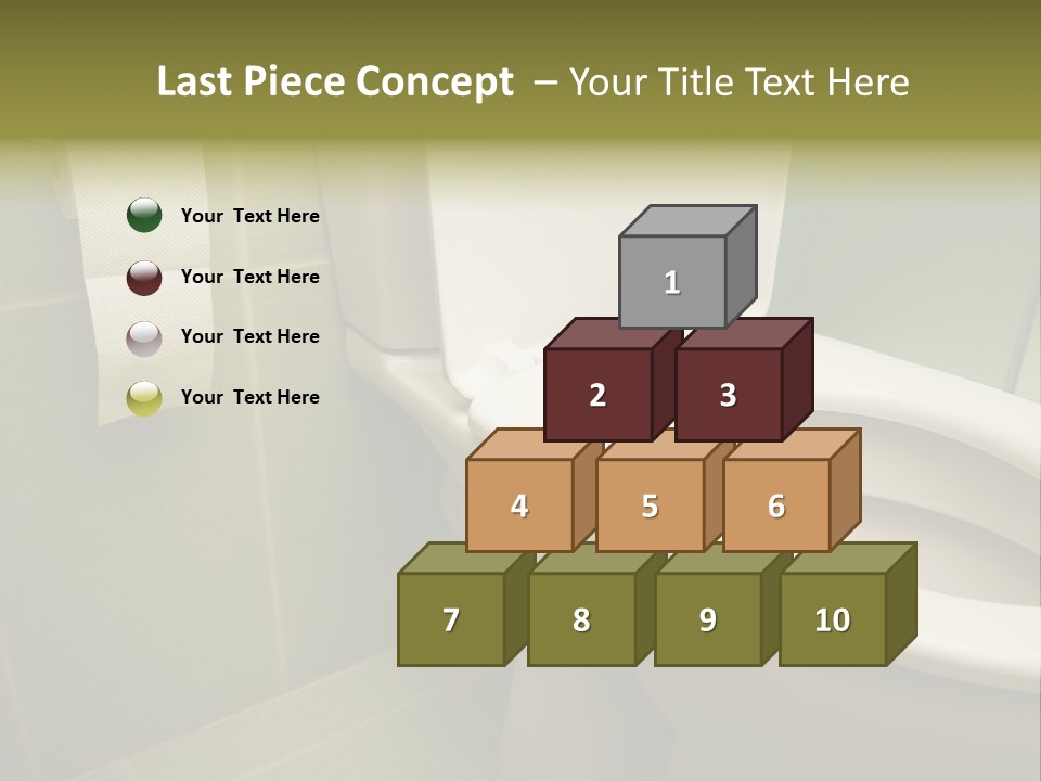 Bowl Bathroom Toilet PowerPoint Template