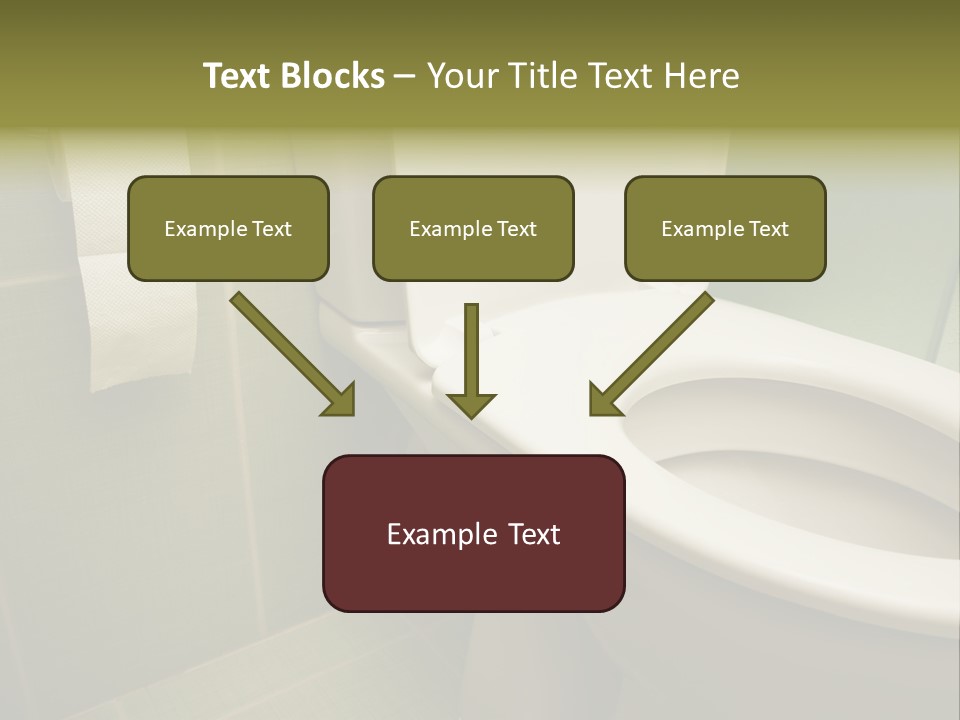 Bowl Bathroom Toilet PowerPoint Template