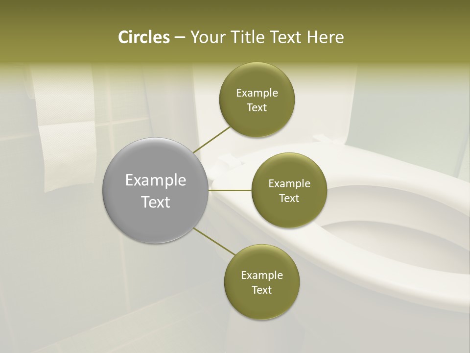 Bowl Bathroom Toilet PowerPoint Template