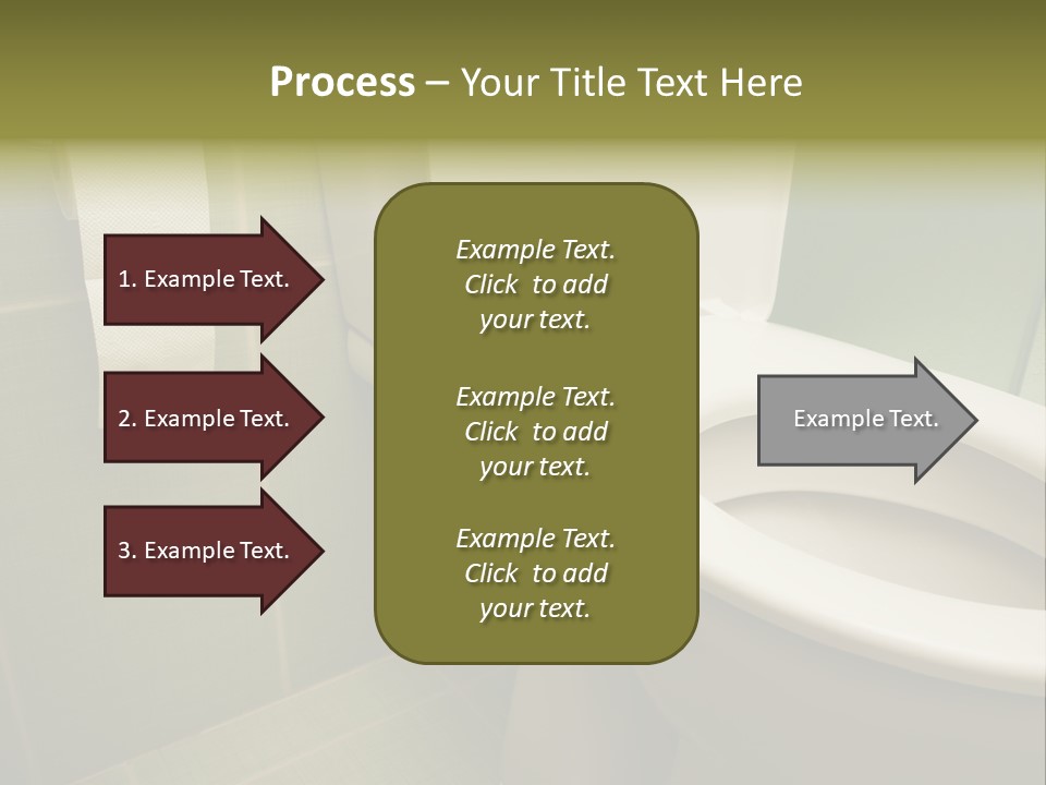 Bowl Bathroom Toilet PowerPoint Template