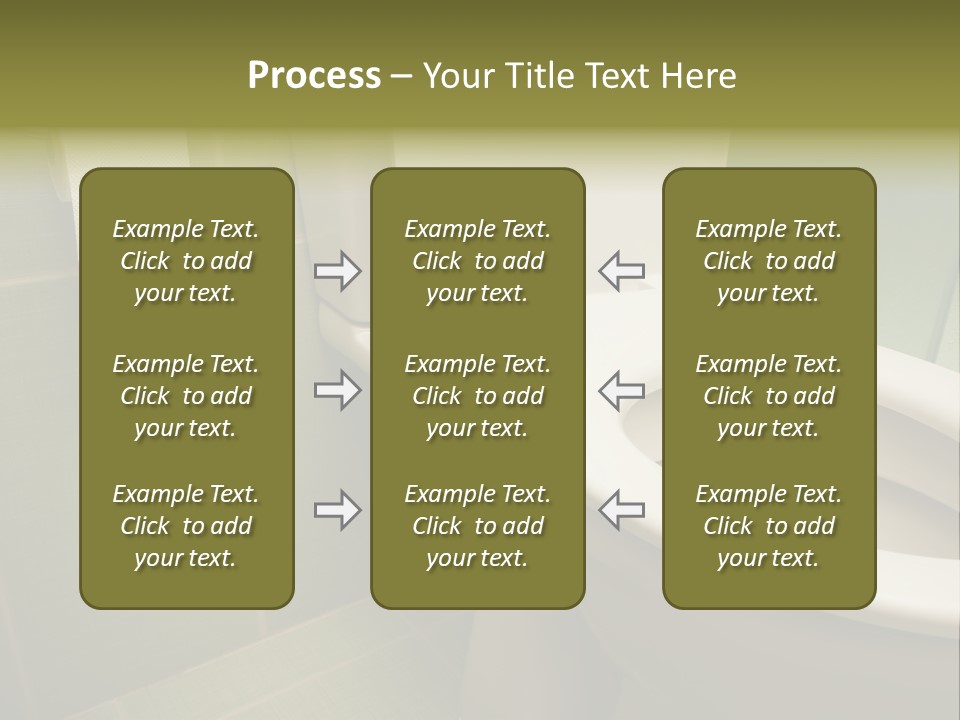 Bowl Bathroom Toilet PowerPoint Template