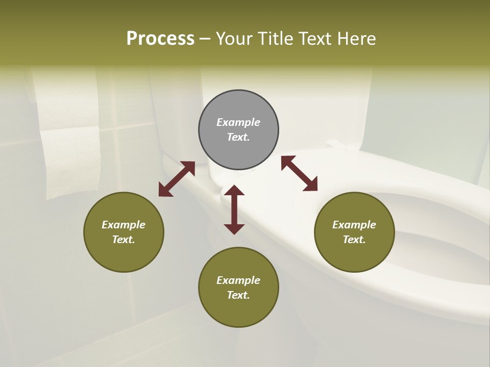 Bowl Bathroom Toilet PowerPoint Template