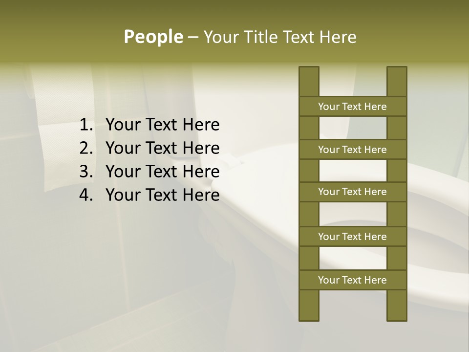 Bowl Bathroom Toilet PowerPoint Template