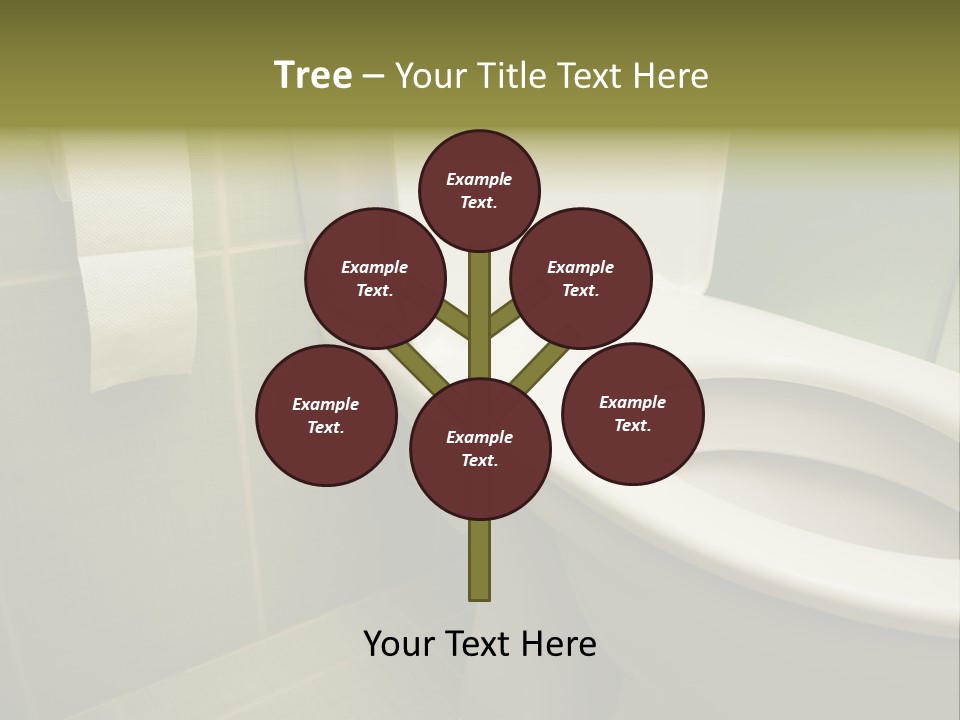 Bowl Bathroom Toilet PowerPoint Template