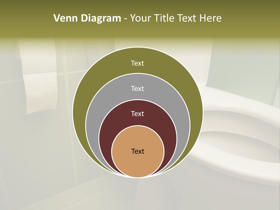 Bowl Bathroom Toilet PowerPoint Template