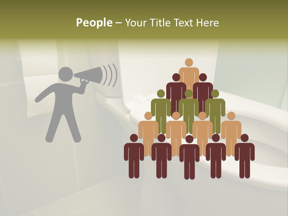 Bowl Bathroom Toilet PowerPoint Template