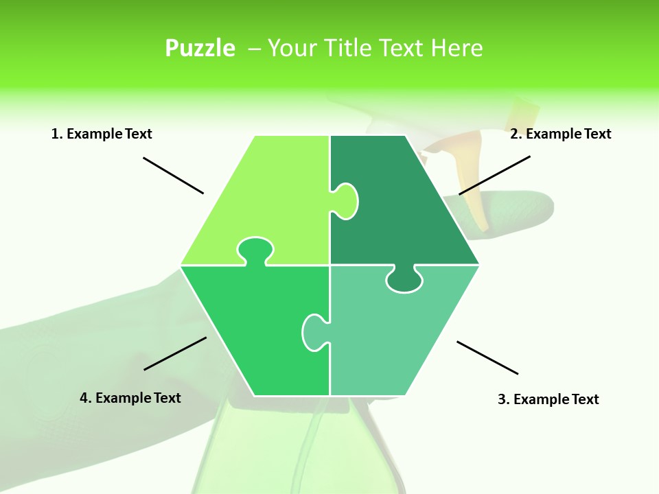 Fresh Isolated Background PowerPoint Template