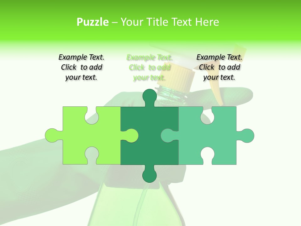 Fresh Isolated Background PowerPoint Template