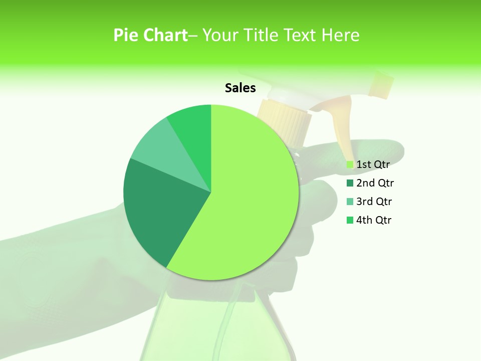 Fresh Isolated Background PowerPoint Template