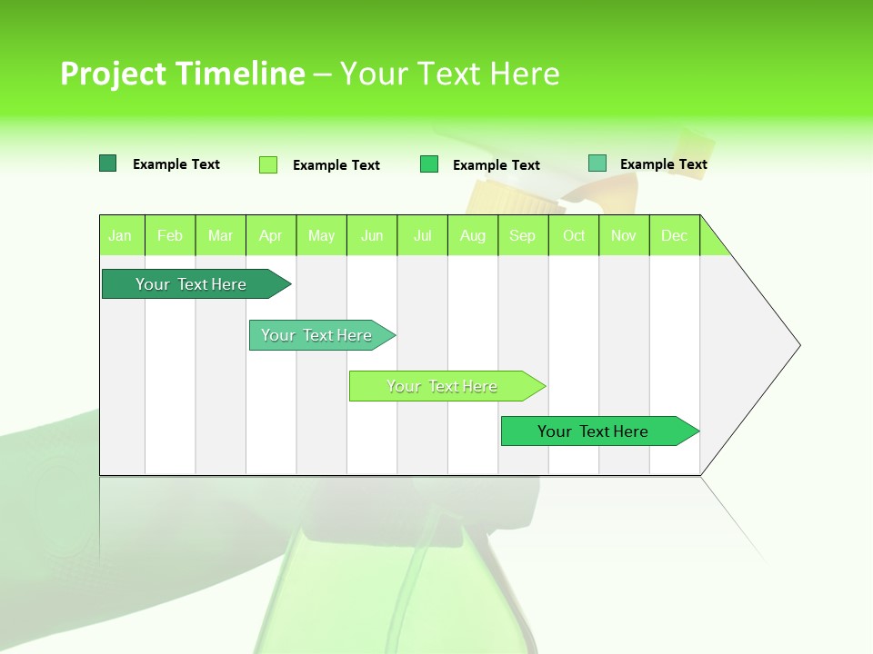 Fresh Isolated Background PowerPoint Template