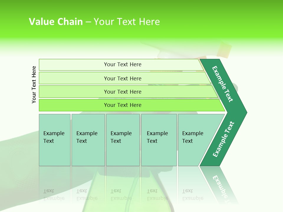 Fresh Isolated Background PowerPoint Template