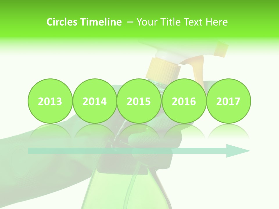 Fresh Isolated Background PowerPoint Template