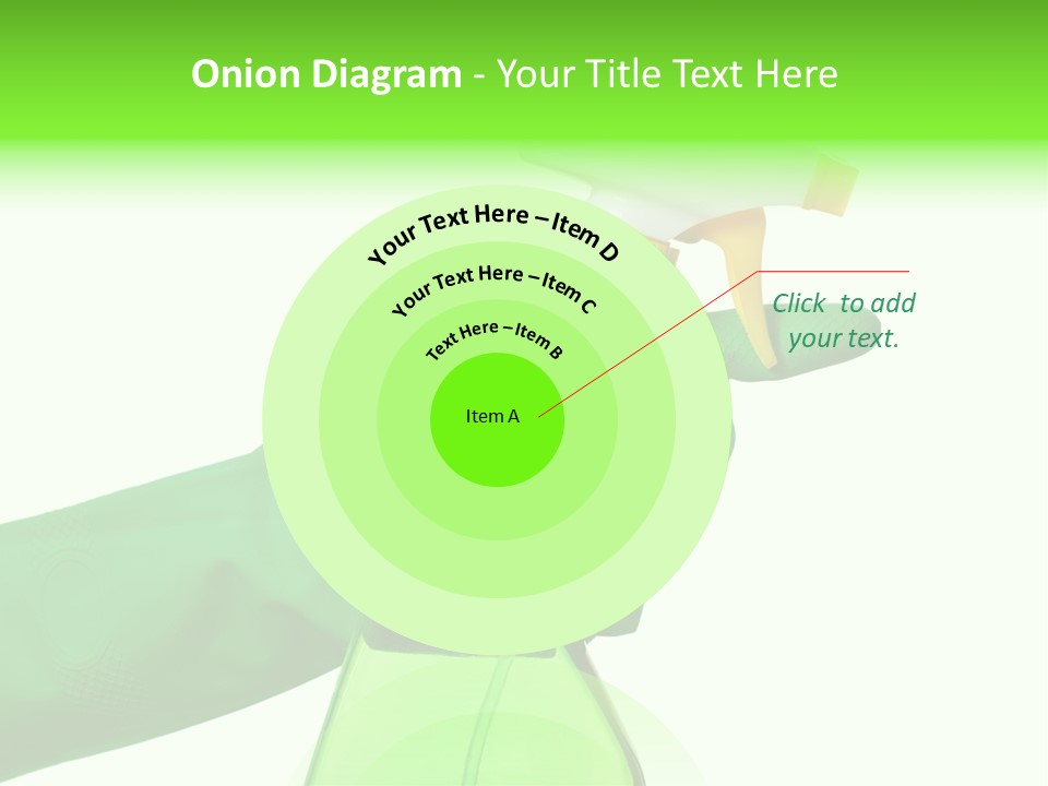 Fresh Isolated Background PowerPoint Template