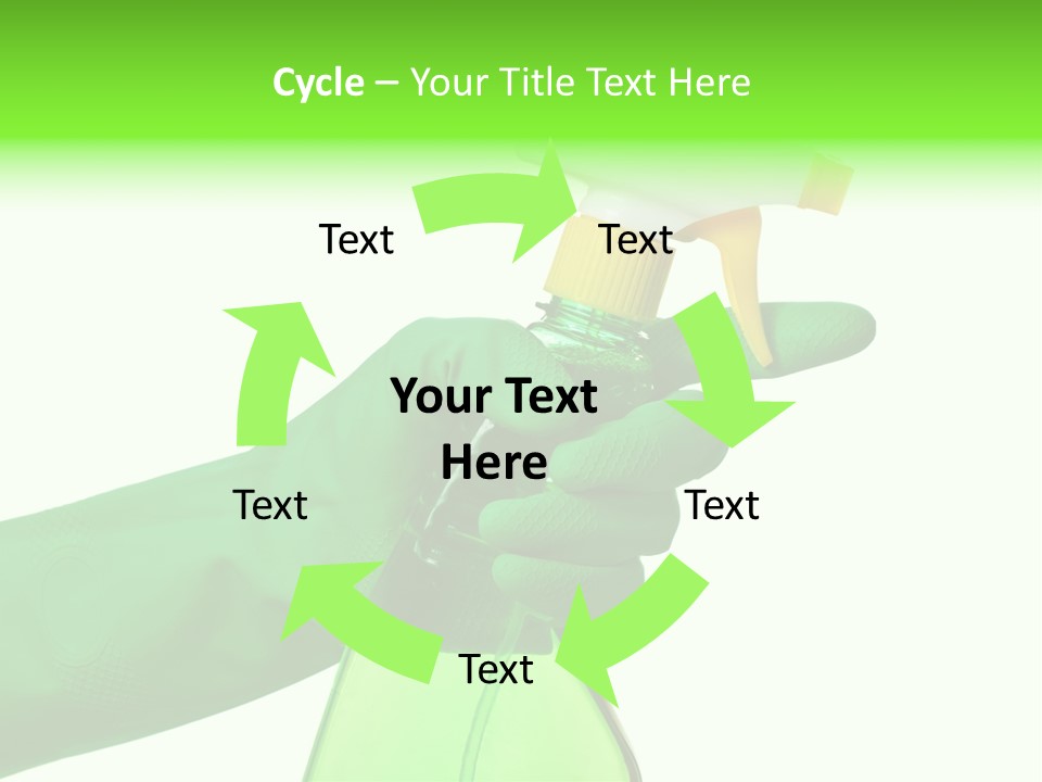 Fresh Isolated Background PowerPoint Template