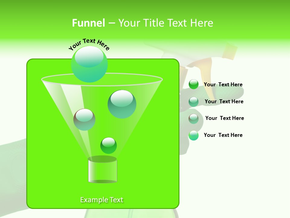 Fresh Isolated Background PowerPoint Template