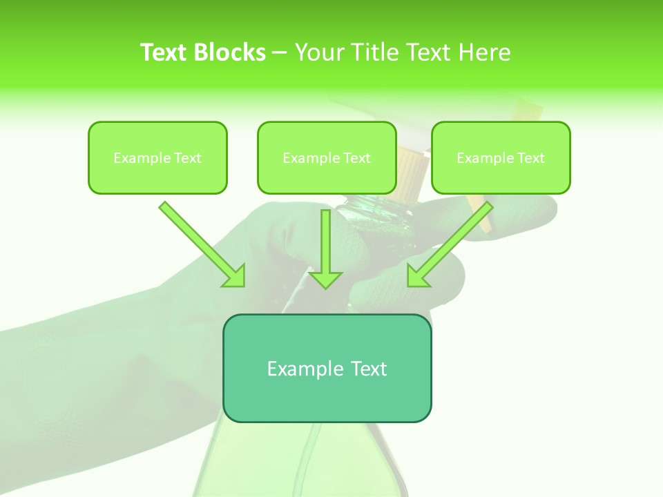 Fresh Isolated Background PowerPoint Template
