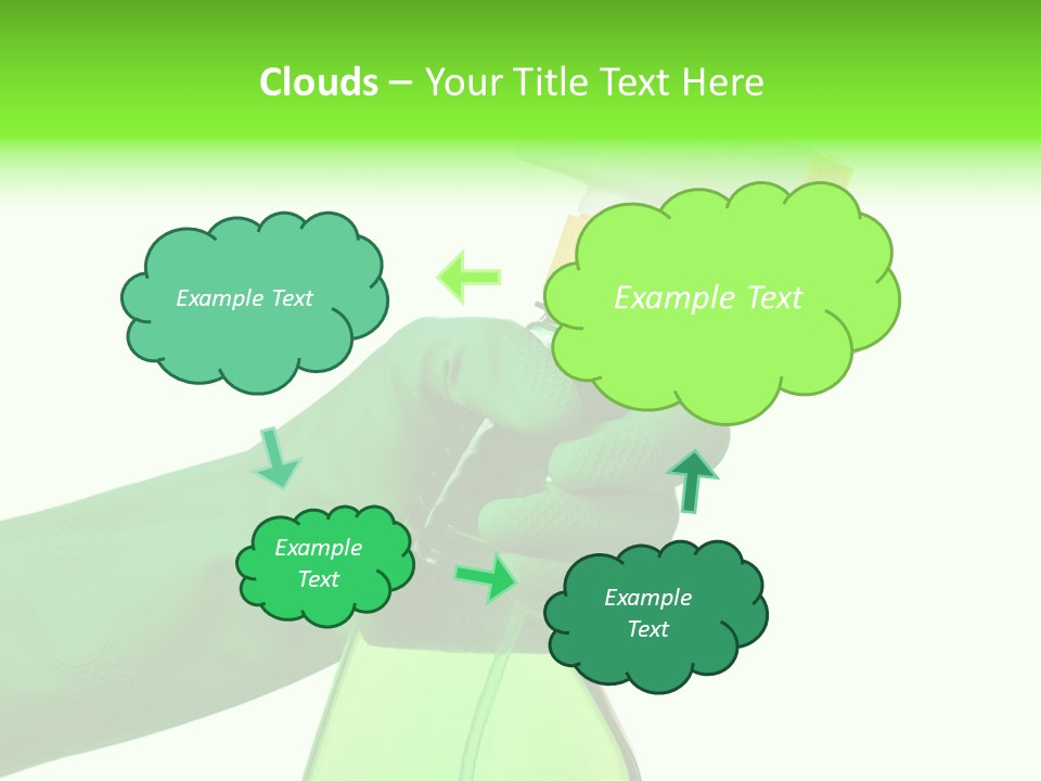 Fresh Isolated Background PowerPoint Template
