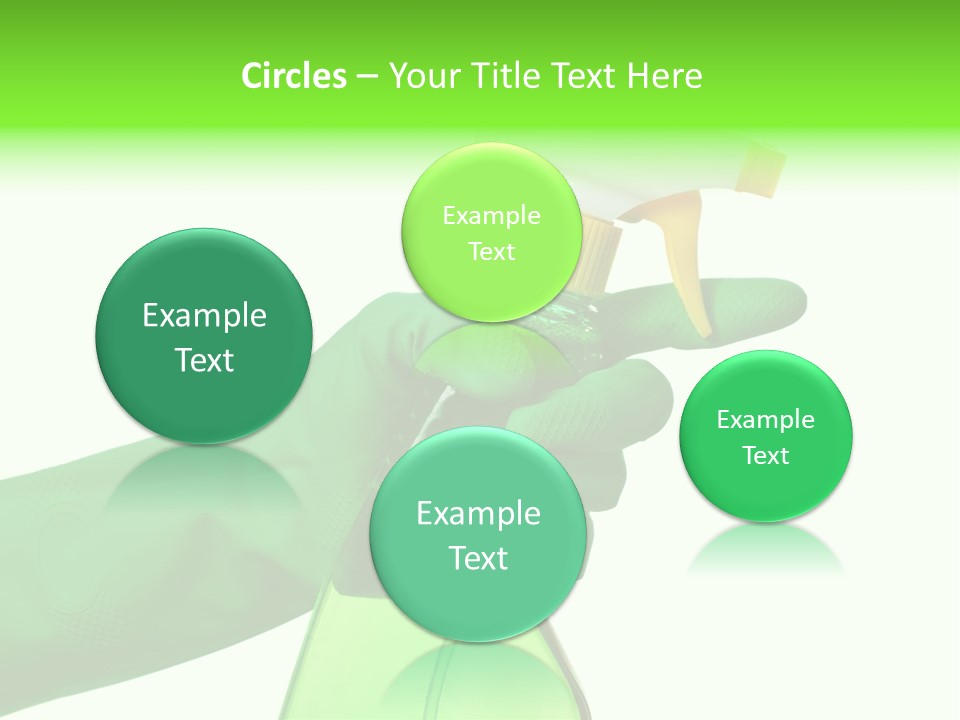 Fresh Isolated Background PowerPoint Template