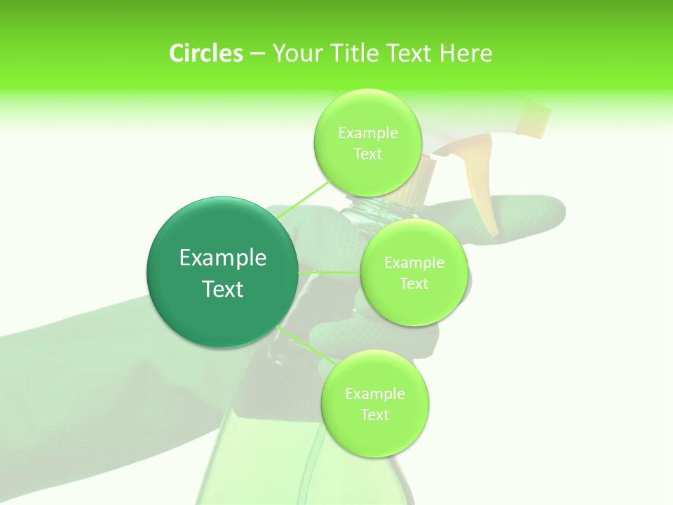 Fresh Isolated Background PowerPoint Template