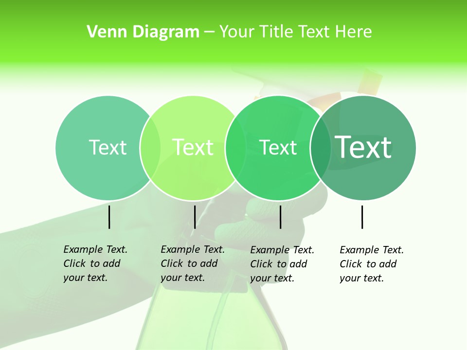 Fresh Isolated Background PowerPoint Template