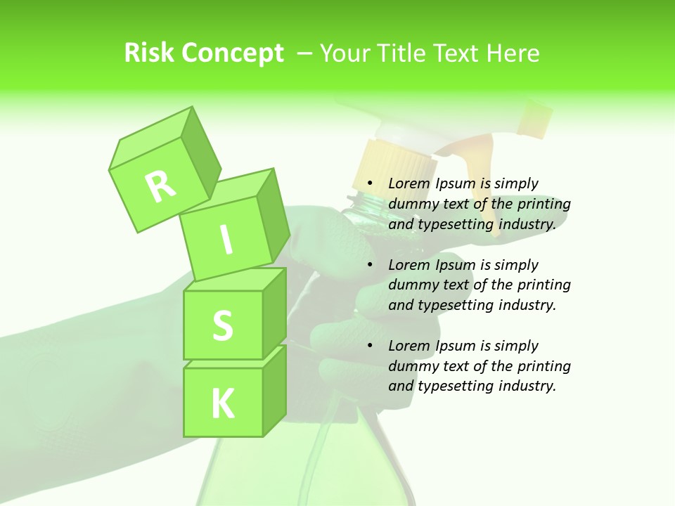 Fresh Isolated Background PowerPoint Template