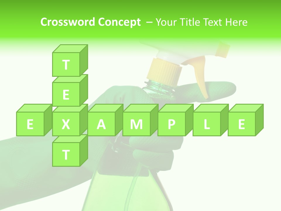 Fresh Isolated Background PowerPoint Template