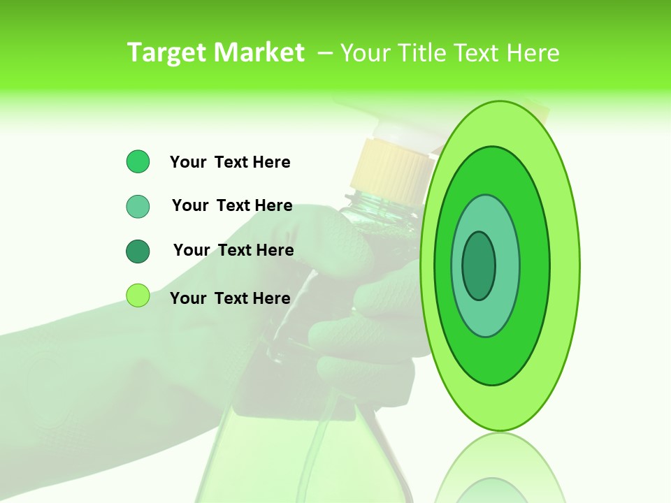 Fresh Isolated Background PowerPoint Template