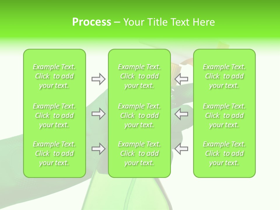 Fresh Isolated Background PowerPoint Template