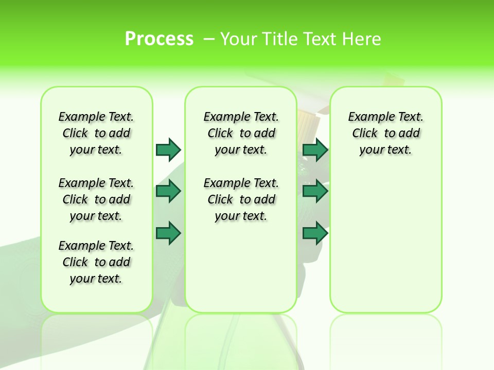 Fresh Isolated Background PowerPoint Template