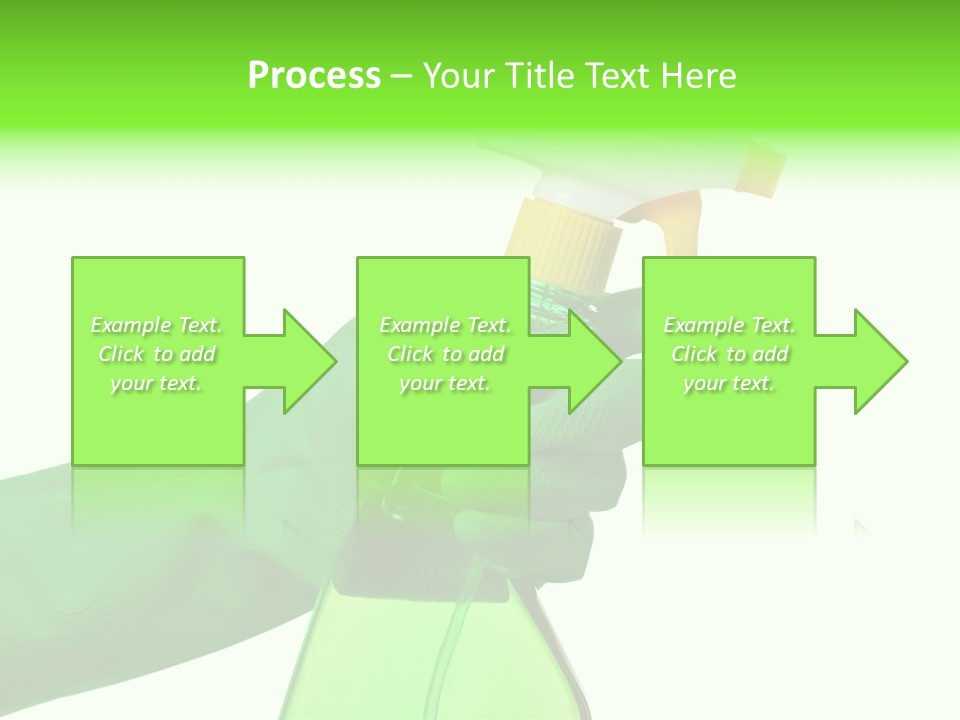 Fresh Isolated Background PowerPoint Template