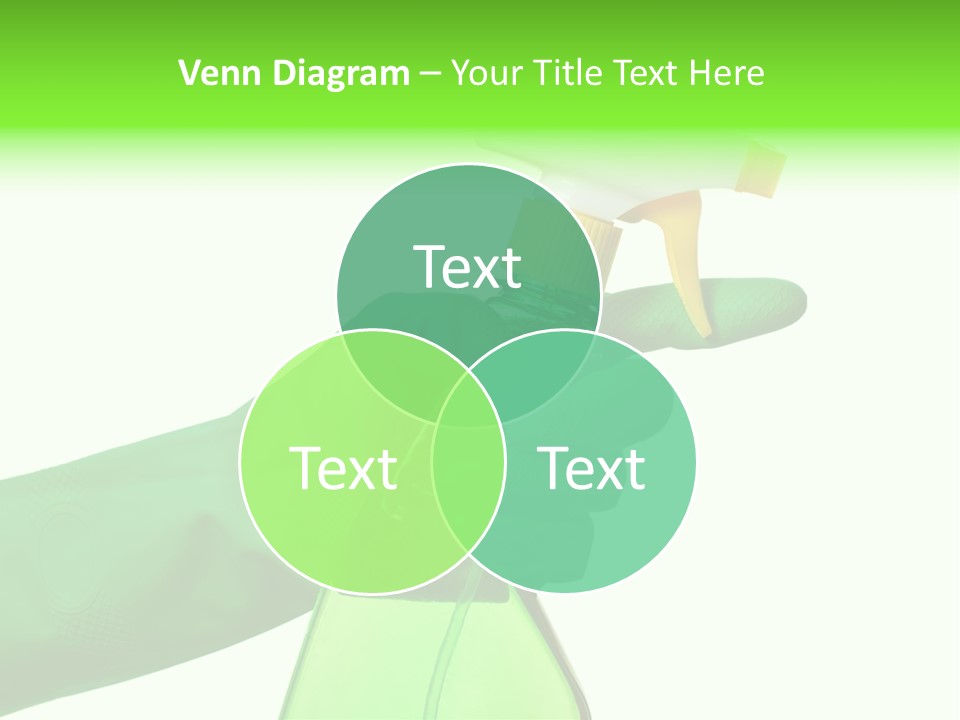 Fresh Isolated Background PowerPoint Template