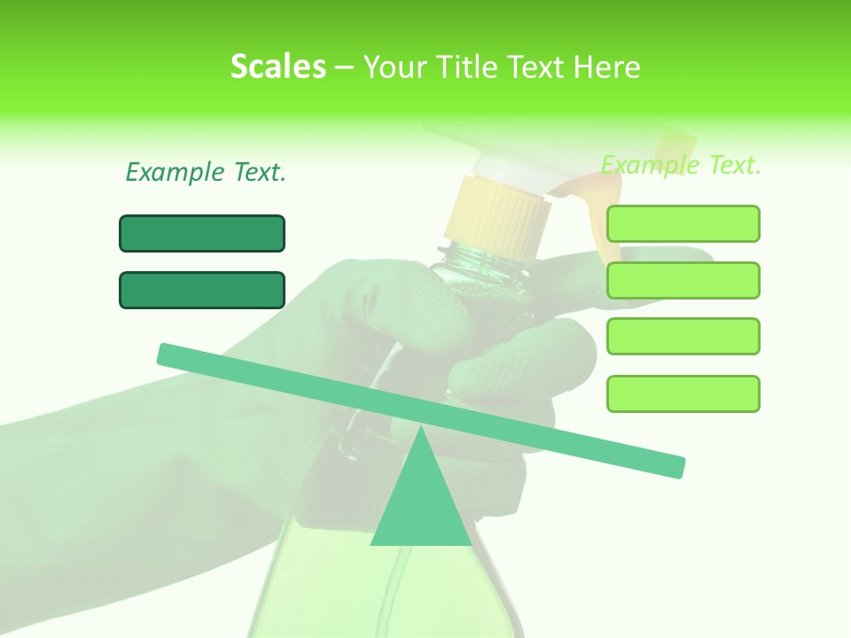 Fresh Isolated Background PowerPoint Template