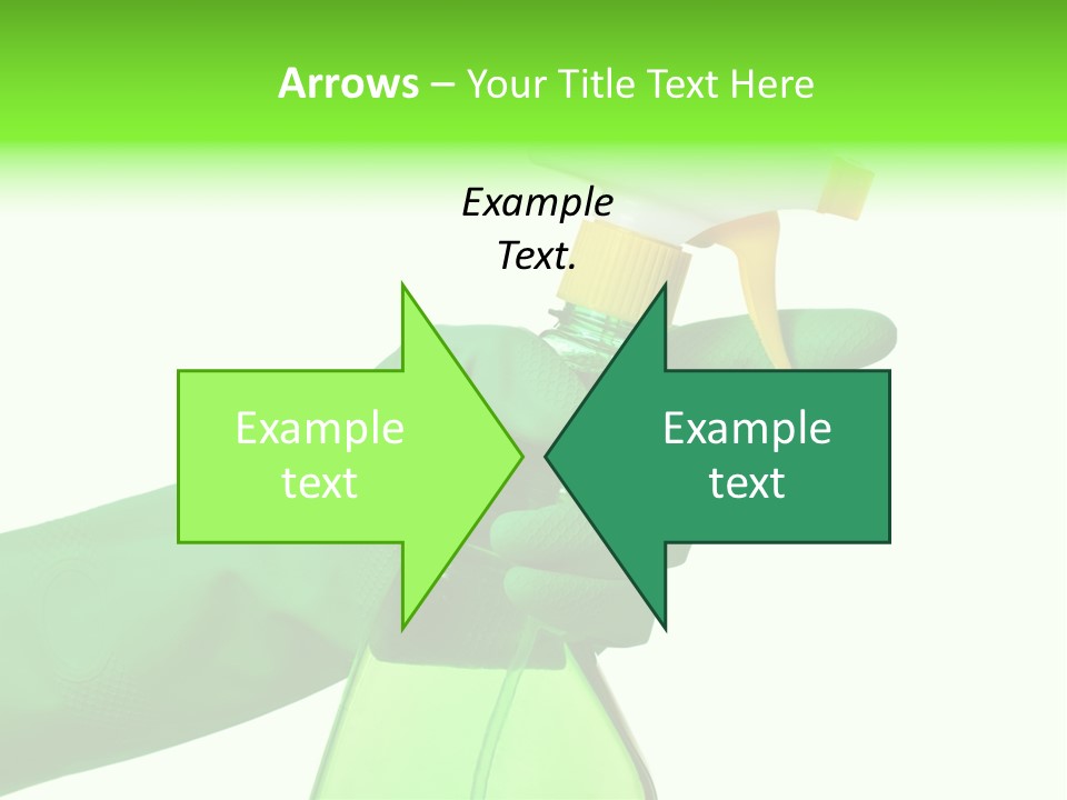 Fresh Isolated Background PowerPoint Template