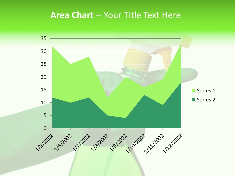 Fresh Isolated Background PowerPoint Template
