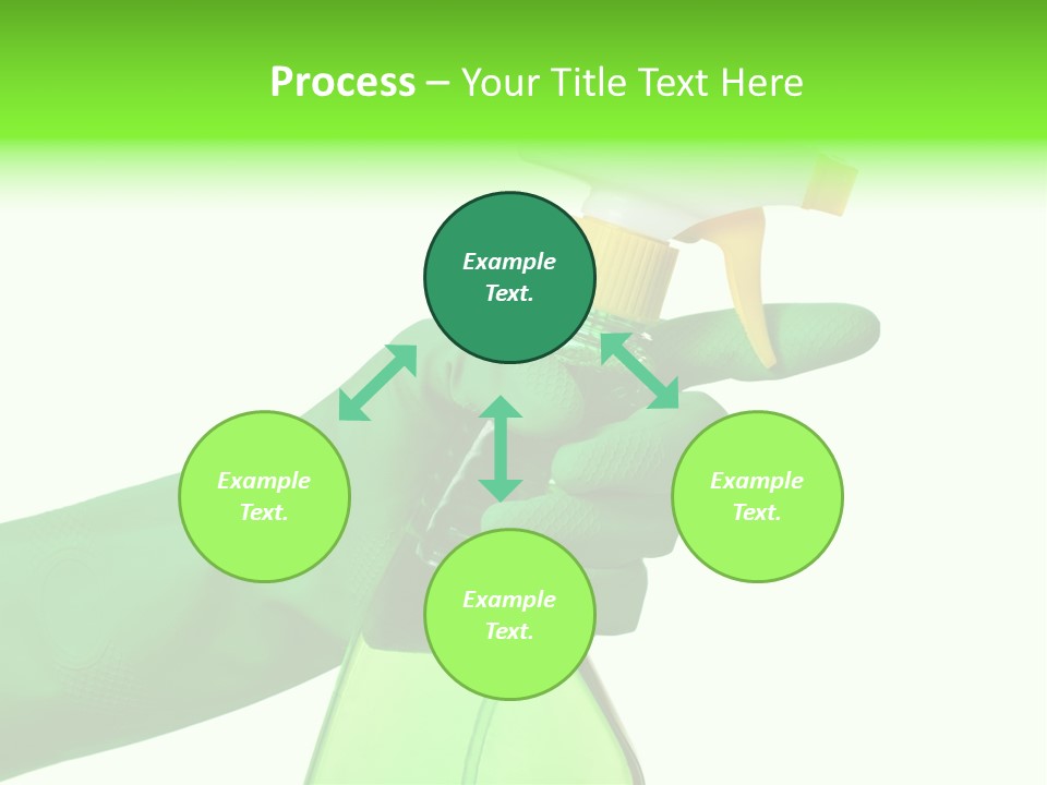 Fresh Isolated Background PowerPoint Template