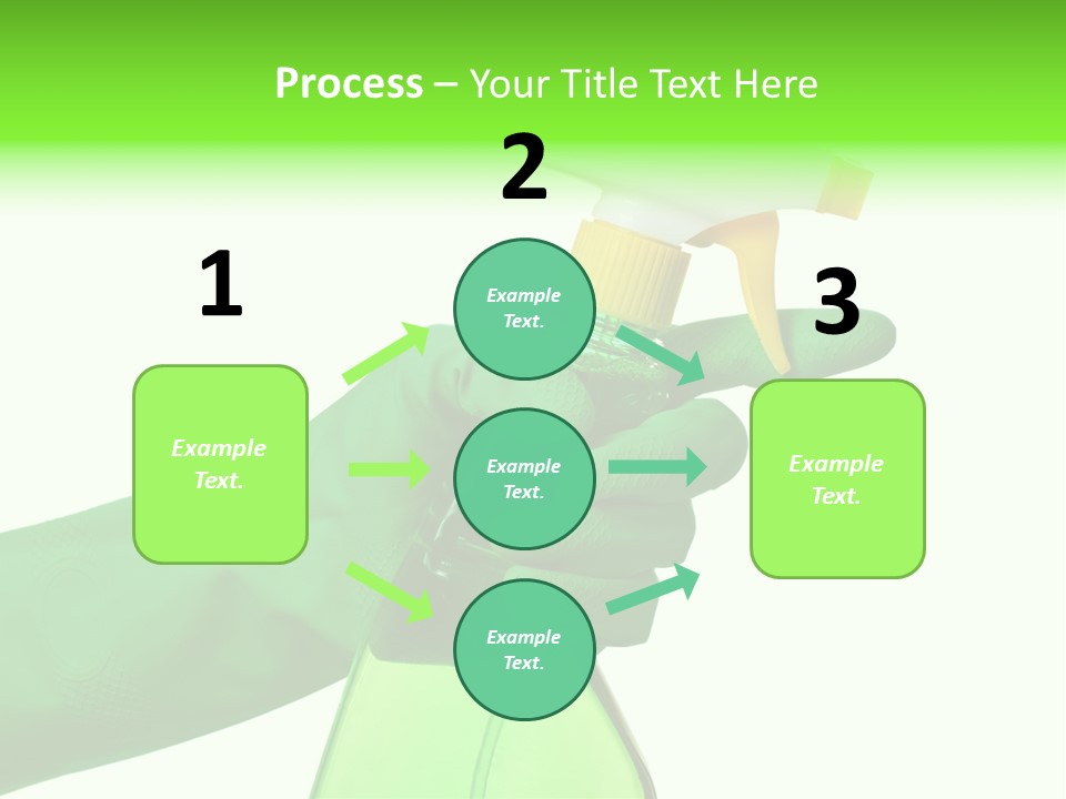 Fresh Isolated Background PowerPoint Template