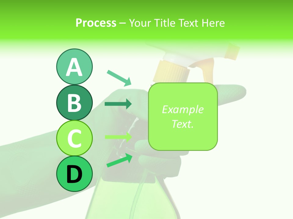 Fresh Isolated Background PowerPoint Template