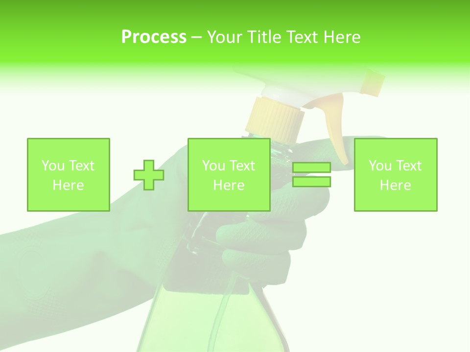 Fresh Isolated Background PowerPoint Template