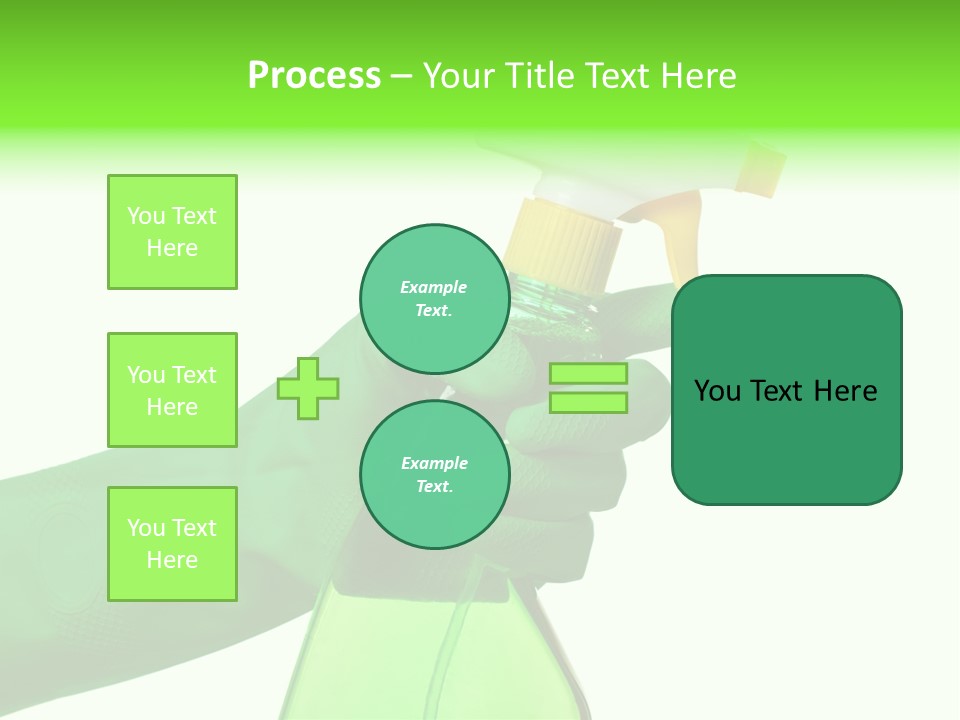 Fresh Isolated Background PowerPoint Template