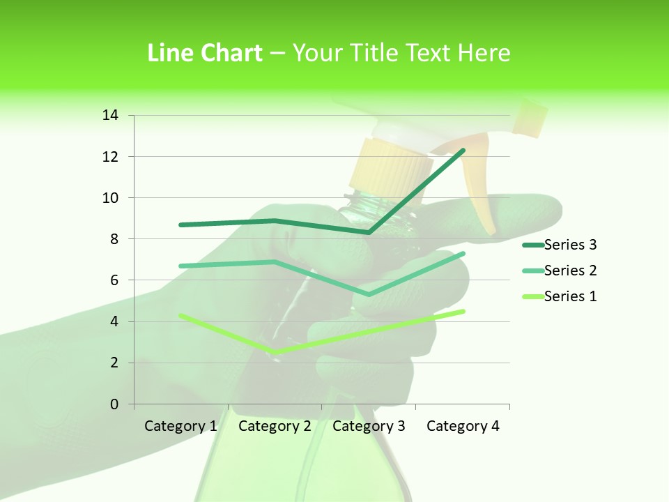 Fresh Isolated Background PowerPoint Template