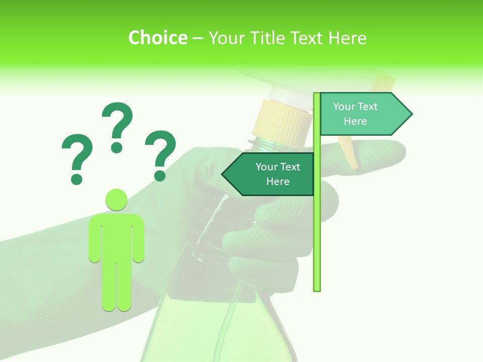Fresh Isolated Background PowerPoint Template